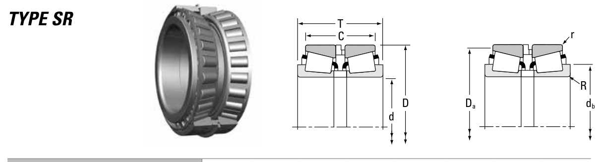 X32016X/Y32016X Timken Tapered Roller bearing catalogue drawing